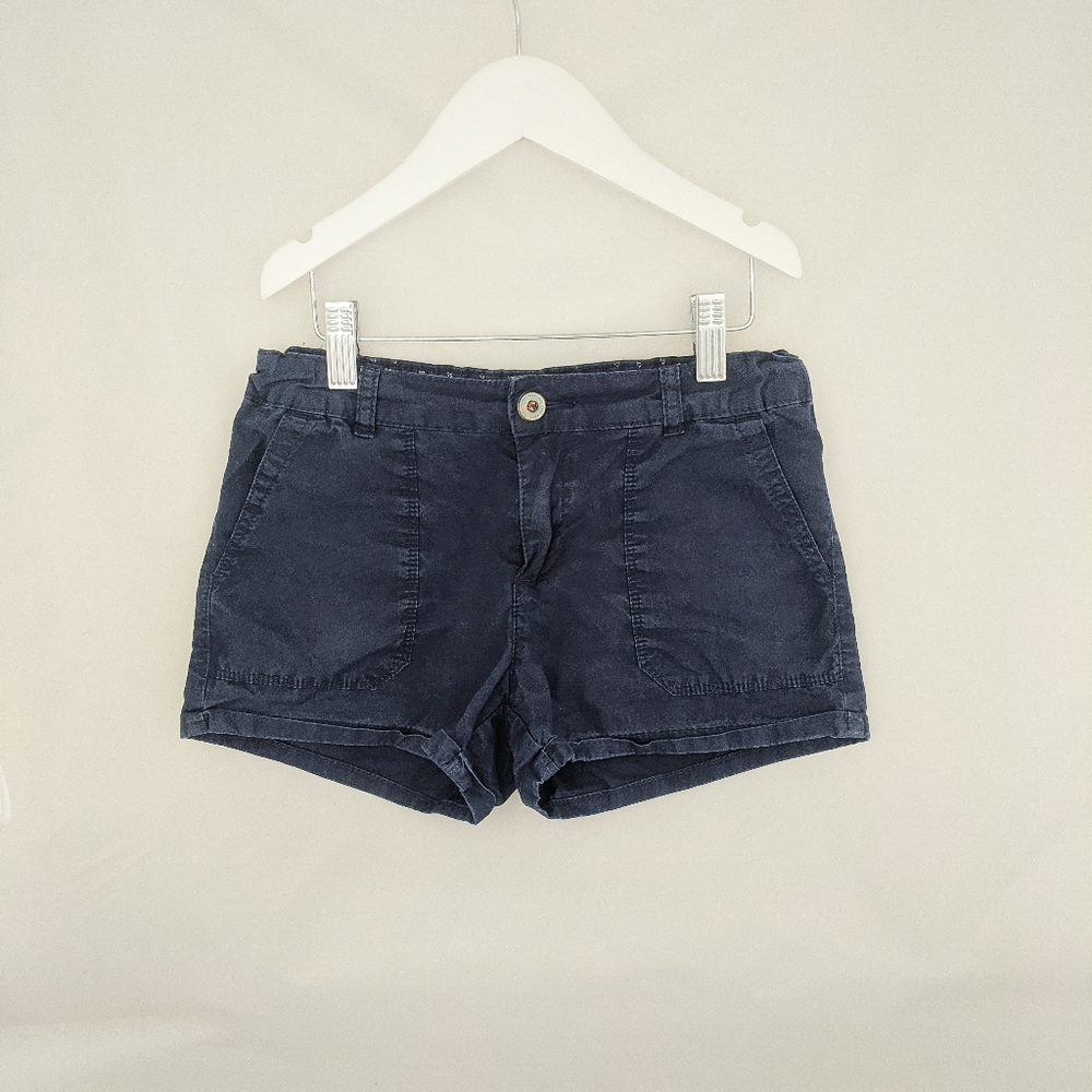 Navy Blue Zara Girls Shorts